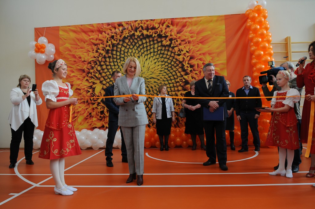 Открытие новой школы в д. Петропавловка 0